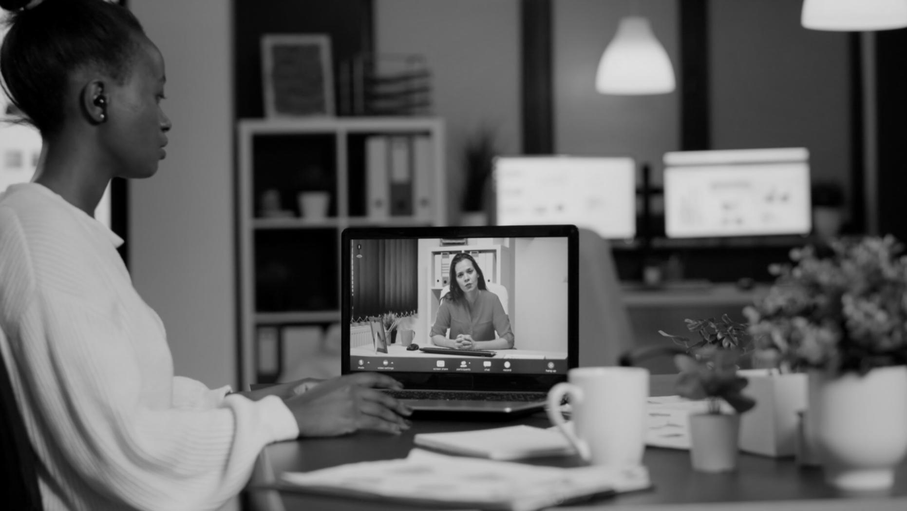 Financial planning workspace with documents and calculator